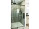 Large walk-in shower with modern fixtures at 2157 W Mulberry Dr, Phoenix, AZ 85015