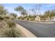 Community entrance with landscaping and signage at 28429 N 101St Pl, Scottsdale, AZ 85262