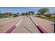Long view of a community bocce ball court at 3056 E Palm Beach Dr, Chandler, AZ 85249