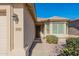 Front entrance with a bay window and walkway at 3056 E Palm Beach Dr, Chandler, AZ 85249