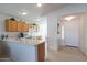 Well-equipped kitchen with light wood cabinets at 3056 E Palm Beach Dr, Chandler, AZ 85249