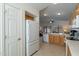 Bright kitchen with oak cabinets, tile floors, and stainless steel appliances at 3056 E Palm Beach Dr, Chandler, AZ 85249