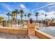 Community pool with surrounding landscape and mountain views at 3056 E Palm Beach Dr, Chandler, AZ 85249