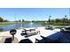 Relaxing community lake with picnic tables and grills at 3082 E Jade Ct, Chandler, AZ 85286