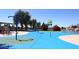 Community splash pad with colorful playground equipment at 3082 E Jade Ct, Chandler, AZ 85286
