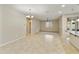 Bright dining room with tile flooring and access to kitchen at 333 N Calle Largo --, Mesa, AZ 85207