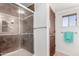 Modern bathroom with a large shower and tile flooring at 747 E Germann Rd # 67, San Tan Valley, AZ 85140