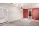 Bright living room with ceiling fan and access to other rooms at 747 E Germann Rd # 67, San Tan Valley, AZ 85140