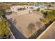 Two-story home with a large backyard and desert landscaping at 8315 E Palm Ln, Mesa, AZ 85207