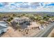 Luxury home on a large lot with a circular driveway at 8315 E Palm Ln, Mesa, AZ 85207