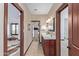 Shared bathroom with double sinks and access to shower at 8315 E Palm Ln, Mesa, AZ 85207
