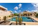 Resort-style pool and patio area, great for entertaining at 8315 E Palm Ln, Mesa, AZ 85207