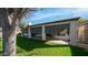 Extended covered patio with grassy area at 1274 N Ithica St, Gilbert, AZ 85233