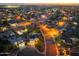 Aerial view provides a broader perspective of the home and surrounding area at 15201 N 61St Ave, Glendale, AZ 85306