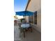 Patio furniture and umbrella at 1918 E Saratoga St, Gilbert, AZ 85296