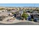 Two-story house with solar panels, neighborhood view, and landscaped yard at 20219 N 33Rd Pl, Phoenix, AZ 85050