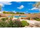 Community tennis court with landscaped surroundings at 20546 N 83Rd Pl, Scottsdale, AZ 85255