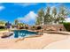 Inviting pool and spa surrounded by a flagstone patio at 20546 N 83Rd Pl, Scottsdale, AZ 85255