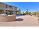 Outdoor kitchen and entertainment area at 22155 N Cline Ct, Maricopa, AZ 85138