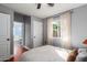 Well-lit bedroom with access to a full bathroom at 2614 N 15Th St, Phoenix, AZ 85006