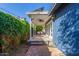 Side view of the house, showcasing the patio and landscaping at 2614 N 15Th St, Phoenix, AZ 85006