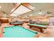 Community game room with multiple billiard tables at 2722 Leisure World --, Mesa, AZ 85206