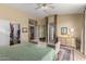 Large bedroom with walk-in closet and sitting area at 3055 N Red Mountain Rd # 149, Mesa, AZ 85207