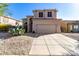 Two-story house with desert landscaping at 3055 N Red Mountain Rd # 149, Mesa, AZ 85207