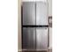 Stainless steel Whirlpool four-door refrigerator at 3055 N Red Mountain Rd # 149, Mesa, AZ 85207