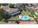 Aerial view of home with pool and spacious yard at 3606 W Le Marche Ave, Phoenix, AZ 85053