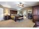 Large main bedroom with a king-size bed and plenty of closet space at 3606 W Le Marche Ave, Phoenix, AZ 85053