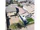 Aerial view of house with backyard and pool at 36285 N Mirandesa Dr, San Tan Valley, AZ 85143