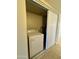 Laundry closet with washer and dryer hookups at 4730 W Rose Ln, Glendale, AZ 85301