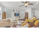 Relaxing living room featuring hardwood floors and ample natural light at 5100 E Rancho Paloma Pkwy # 1014, Cave Creek, AZ 85331