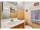 Small bathroom with single sink and neutral decor at 6751 N 77Th Dr, Glendale, AZ 85303