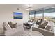 Bright living room with city views and comfortable seating at 7180 E Kierland Blvd # 516, Scottsdale, AZ 85254