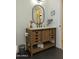 Bathroom features a floating vanity with a vessel sink at 831 E Spanish Moss Ln, Phoenix, AZ 85022