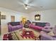 Living room with comfortable seating and tile floors at 9283 W Rafael Dr, Arizona City, AZ 85123