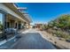 Outdoor entertaining area with pool, water feature & pergola at 9374 E Andora Hills Dr, Scottsdale, AZ 85262