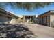 Modern home with expansive driveway and desert landscaping at 9374 E Andora Hills Dr, Scottsdale, AZ 85262