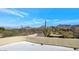 Private rooftop deck overlooking the desert landscape at 9570 E Via Montoya Dr, Scottsdale, AZ 85255