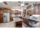 Spacious kitchen featuring granite countertops and stainless steel appliances at 9621 N 94Th Dr, Peoria, AZ 85345