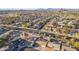 Aerial view of house and neighborhood, showcasing the property's location and surroundings at 12234 S Pewaukee St, Phoenix, AZ 85044