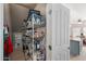 Well-organized pantry with ample shelving for storage at 19710 E Arrowhead Trl, Queen Creek, AZ 85142