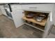 Well-organized kitchen cabinets with slide-out drawers at 20487 W Minnezona Ave, Buckeye, AZ 85396