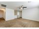 Spacious hallway with carpeted floors at 23919 N 23Rd Pl, Phoenix, AZ 85024