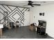 Versatile bonus room with geometric wall and arcade game at 4016 W Wagon Wheel Dr, Phoenix, AZ 85051