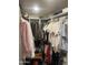Well-organized closet with clothing and accessories at 4016 W Wagon Wheel Dr, Phoenix, AZ 85051