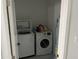 Convenient laundry room with washer and dryer at 4016 W Wagon Wheel Dr, Phoenix, AZ 85051