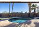 Inviting kidney-shaped pool in backyard oasis at 625 E Judi Dr, Casa Grande, AZ 85122